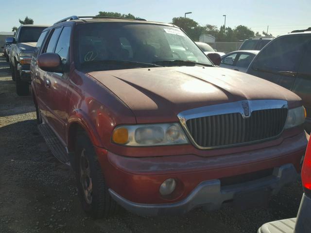 5LMRU27A9YLJ12594 - 2000 LINCOLN NAVIGATOR წითელი ფოტო 9