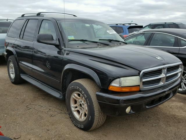 1D8HS58N43F505813 - 2003 DODGE DURANGO SL BLACK photo 1