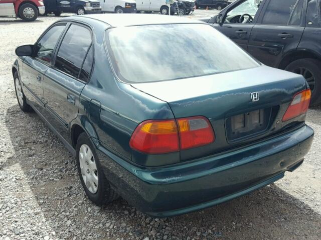 2HGEJ6614YH508308 - 2000 HONDA CIVIC BASE 绿色 照片 3