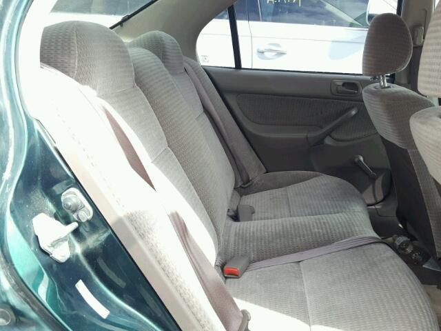 2HGEJ6614YH508308 - 2000 HONDA CIVIC BASE 绿色 照片 6