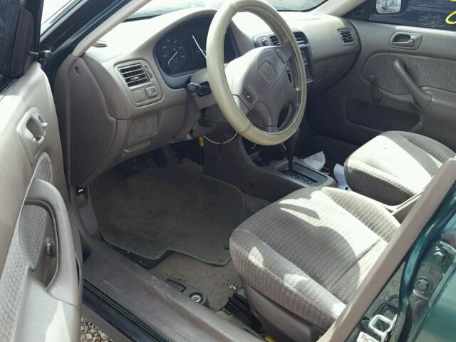 2HGEJ6614YH508308 - 2000 HONDA CIVIC BASE 绿色 照片 9