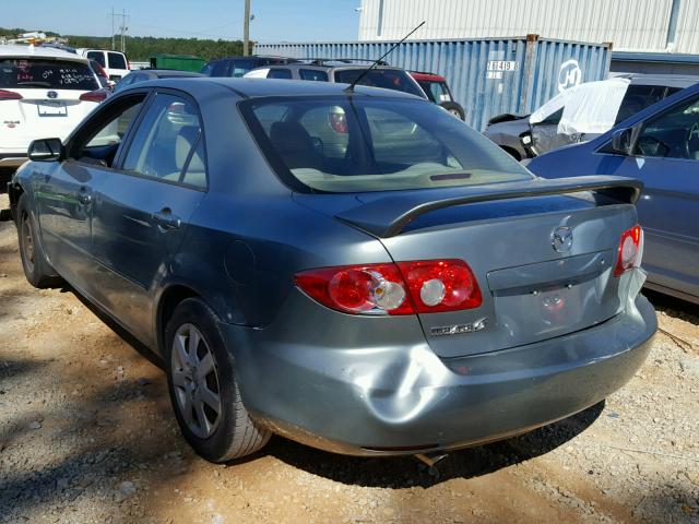 1YVFP80C455M69580 - 2005 MAZDA 6 I TEAL photo 3