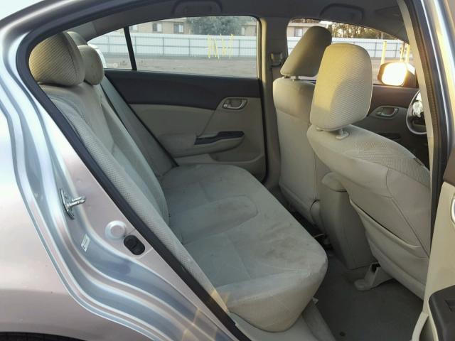 19XFB2F50CE348959 - 2012 HONDA CIVIC LX Argent photo 6