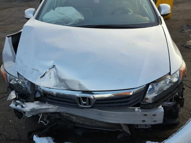 19XFB2F50CE348959 - 2012 HONDA CIVIC LX Argent photo 7