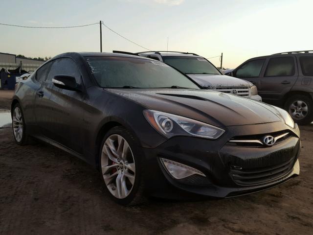 KMHHU6KJ4DU091817 - 2013 HYUNDAI GENESIS CO BLACK photo 1