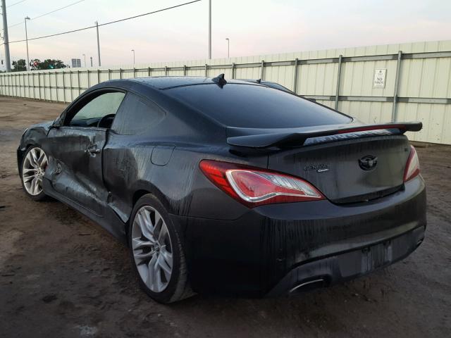 KMHHU6KJ4DU091817 - 2013 HYUNDAI GENESIS CO BLACK photo 3