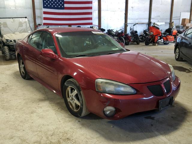 2G2WP522541255467 - 2004 PONTIAC GRAND PRIX MAROON photo 1
