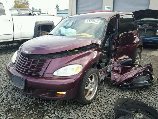 3C4FY78G03T515049 - 2003 CHRYSLER PT CRUISER PURPLE photo 2