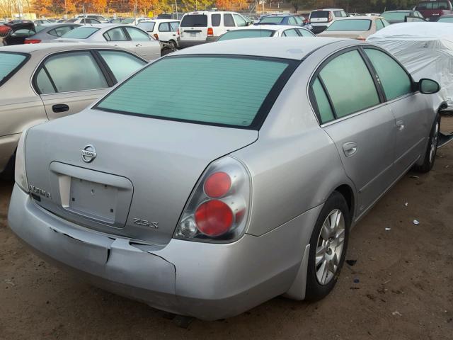 1N4AL11D75C391663 - 2005 NISSAN ALTIMA SILVER photo 4