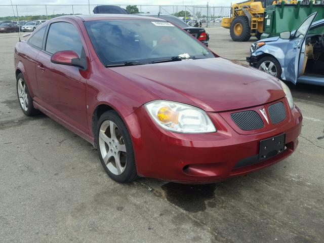 1G2AN18B587188944 - 2008 PONTIAC G5 GT BURGUNDY photo 1