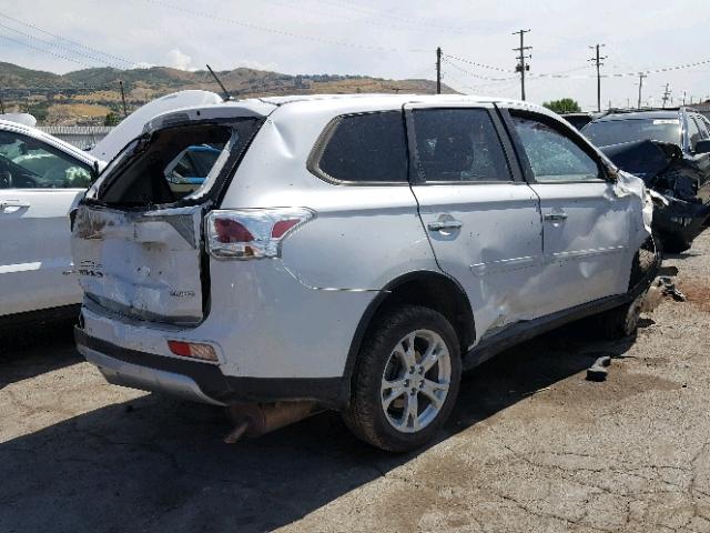 JA4AZ3A30FZ012720 - 2015 MITSUBISHI OUTLANDER WHITE photo 4