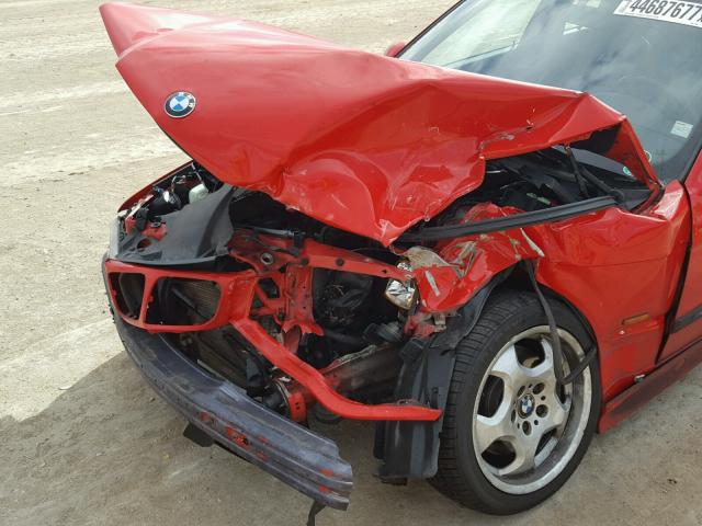 WBSCD0328VEE10582 - 1997 BMW M3 AUTOMAT RED photo 9