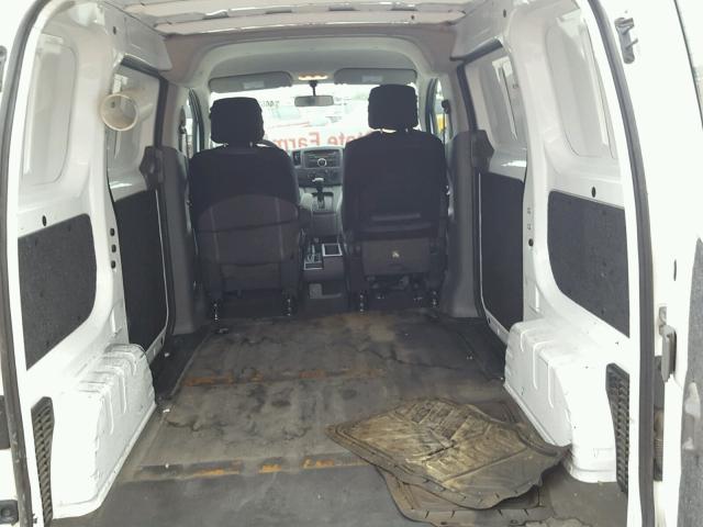 3N6CM0KN0EK693059 - 2014 NISSAN NV200 2.5S WHITE photo 6