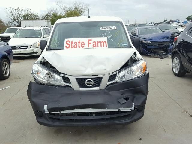 3N6CM0KN0EK693059 - 2014 NISSAN NV200 2.5S WHITE photo 9