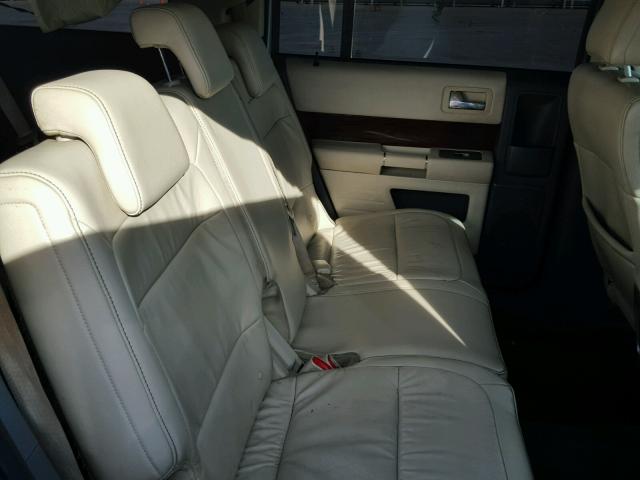 2FMDK52C19BA36691 - 2009 FORD FLEX SEL Կապույտ լուսանկար 6
