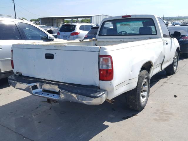 JT4JM11D9T0016878 - 1996 TOYOTA T100 WHITE photo 4