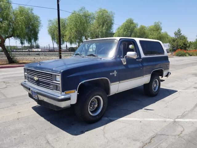 1G8EK18L4EF121603 - 1984 CHEVROLET BLAZER K10 BLUE photo 3