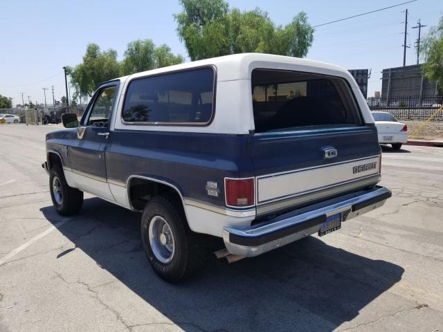 1G8EK18L4EF121603 - 1984 CHEVROLET BLAZER K10 BLUE photo 6