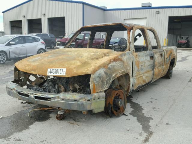 1GCHK23D06F248455 - 2006 CHEVROLET SILVERADO BURN photo 2