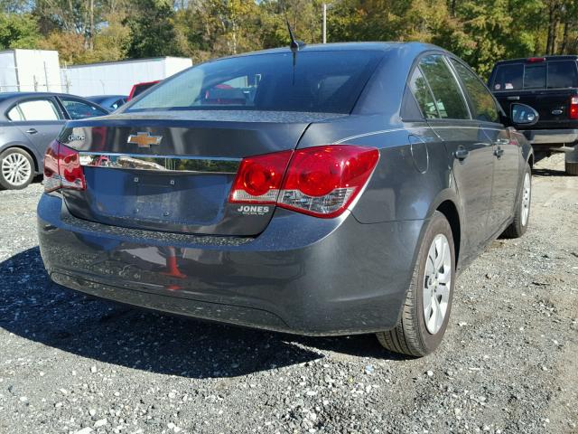 1G1PA5SG2D7161779 - 2013 CHEVROLET CRUZE LS CHARCOAL photo 4