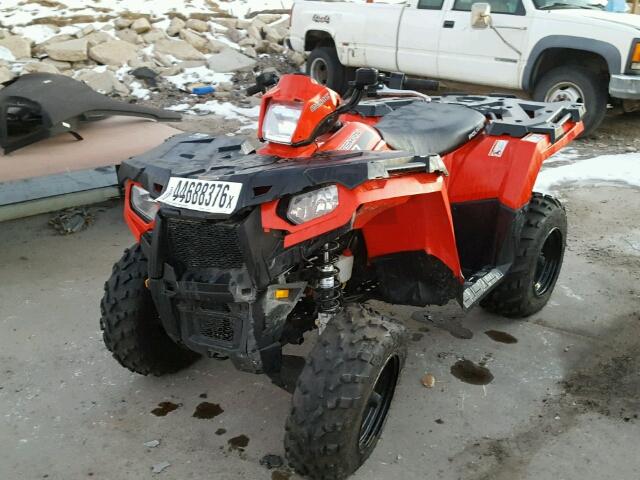 4XASEA572GA599291 - 2016 POLARIS SPORTSMAN RED photo 2