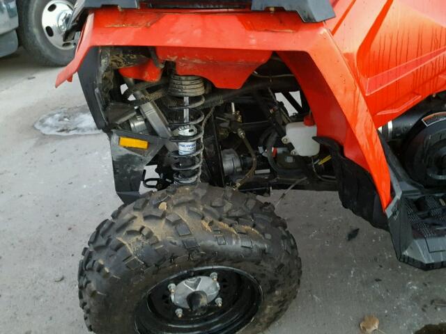 4XASEA572GA599291 - 2016 POLARIS SPORTSMAN RED photo 9