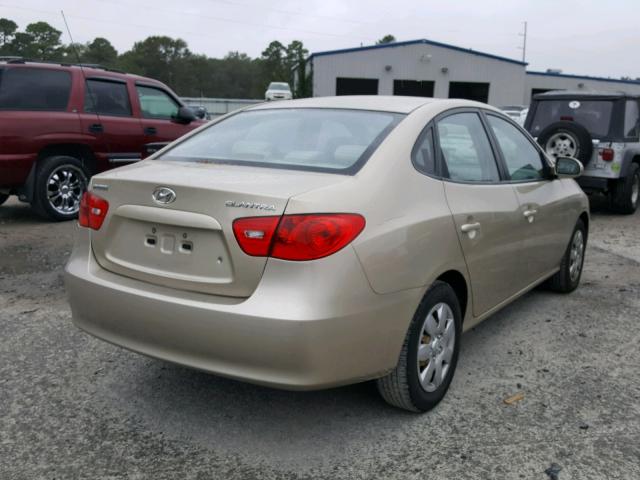 KMHDU46D37U067651 - 2007 HYUNDAI ELANTRA GOLD photo 4