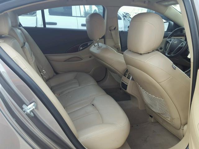 1G4GA5ERXCF340043 - 2012 BUICK LACROSSE TAN photo 6