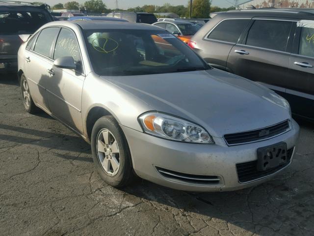 2G1WT58K069176820 - 2006 CHEVROLET IMPALA LT SILVER photo 1