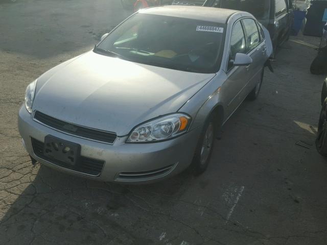 2G1WT58K069176820 - 2006 CHEVROLET IMPALA LT SILVER photo 2