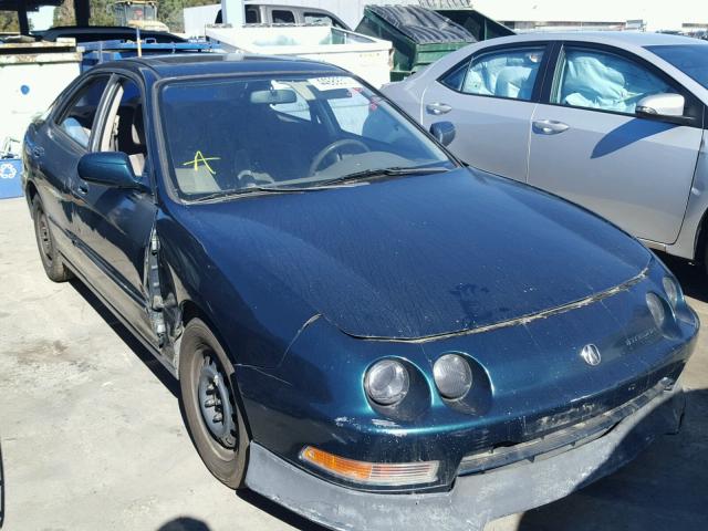 JH4DB7551TS004123 - 1996 ACURA INTEGRA LS GREEN photo 1