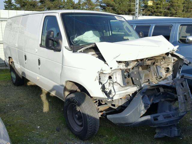 1FTNE14W39DA50442 - 2009 FORD ECONOLINE WHITE photo 1