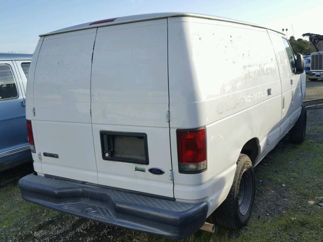 1FTNE14W39DA50442 - 2009 FORD ECONOLINE WHITE photo 4