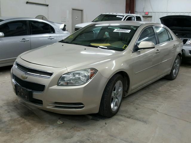 1G1ZH57B99F192140 - 2009 CHEVROLET MALIBU GOLD photo 2