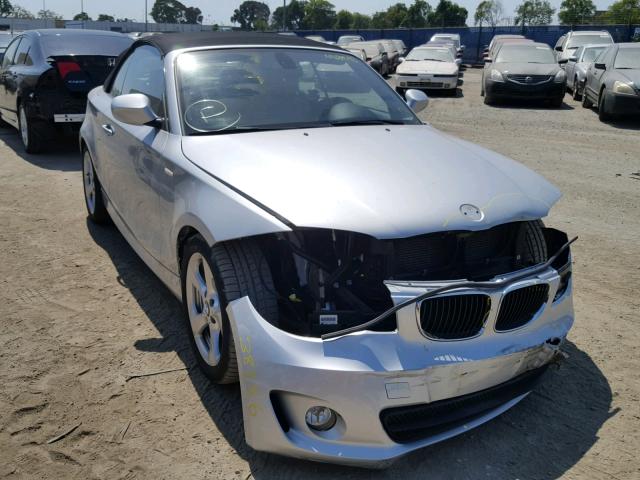 WBAUL7C57CVM82639 - 2012 BMW 128 I SILVER photo 1