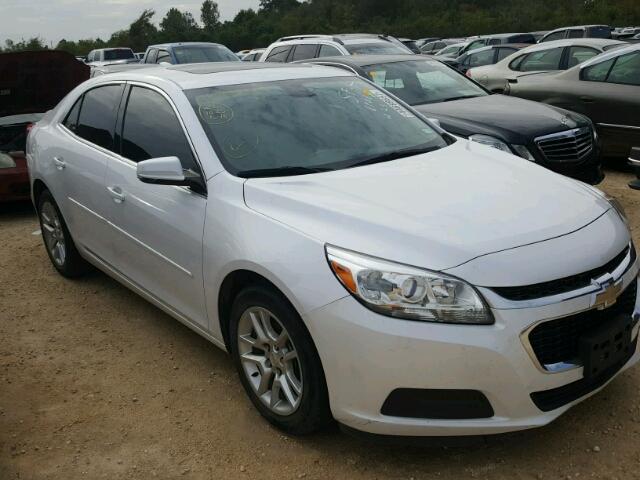 1G11C5SL1FF251253 - 2015 CHEVROLET MALIBU WHITE photo 1