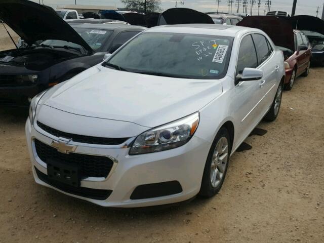 1G11C5SL1FF251253 - 2015 CHEVROLET MALIBU WHITE photo 2