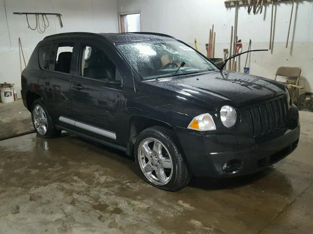 1J8FF57W37D362352 - 2007 JEEP COMPASS LI BLACK photo 1