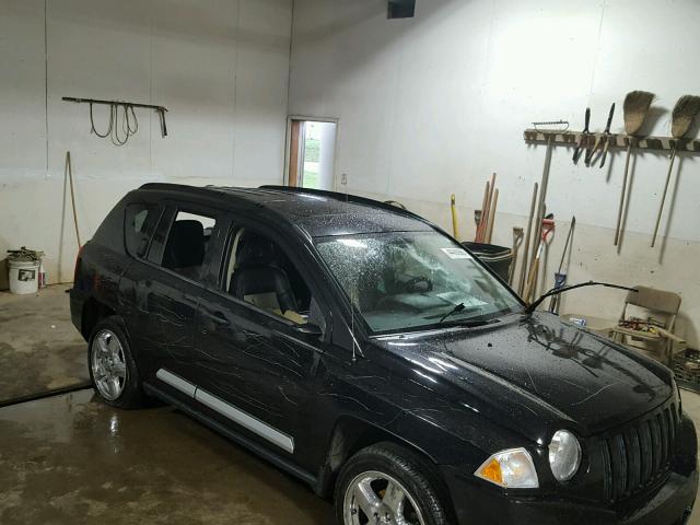 1J8FF57W37D362352 - 2007 JEEP COMPASS LI BLACK photo 9