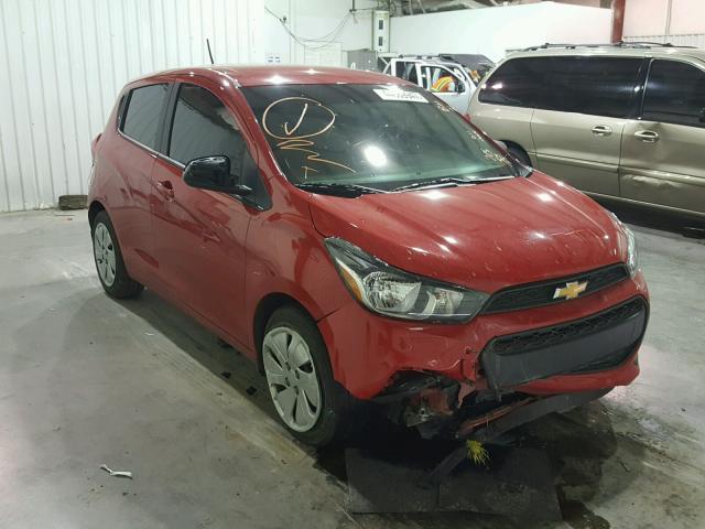 KL8CB6SA1HC767990 - 2017 CHEVROLET SPARK LS RED photo 1