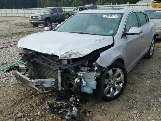 1G4GH5E3XDF120345 - 2013 BUICK LACROSSE P SILVER photo 2