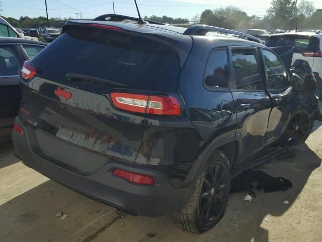 1C4PJMCS0EW301050 - 2014 JEEP CHEROKEE L BLACK photo 4