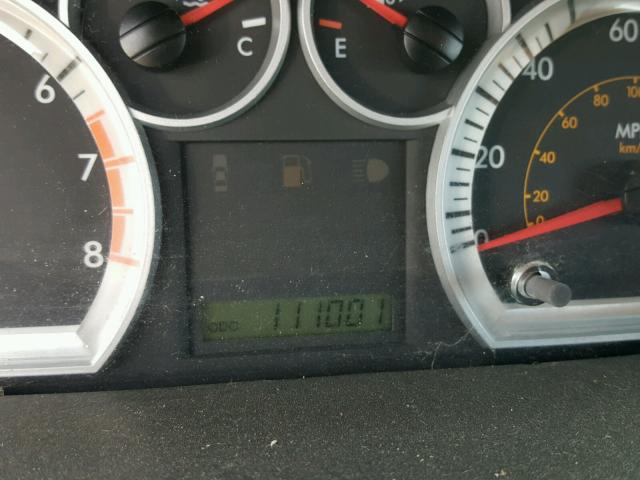 KL1TD56607B129825 - 2007 CHEVROLET AVEO BASE Niebieski zdjęcie 8