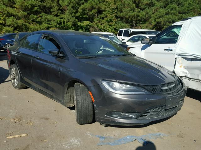 1C3CCCBB9FN692649 - 2015 CHRYSLER 200 S 灰色 照片 1