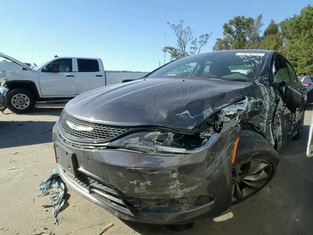 1C3CCCBB9FN692649 - 2015 CHRYSLER 200 S 灰色 照片 2