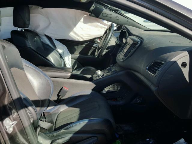 1C3CCCBB9FN692649 - 2015 CHRYSLER 200 S 灰色 照片 5