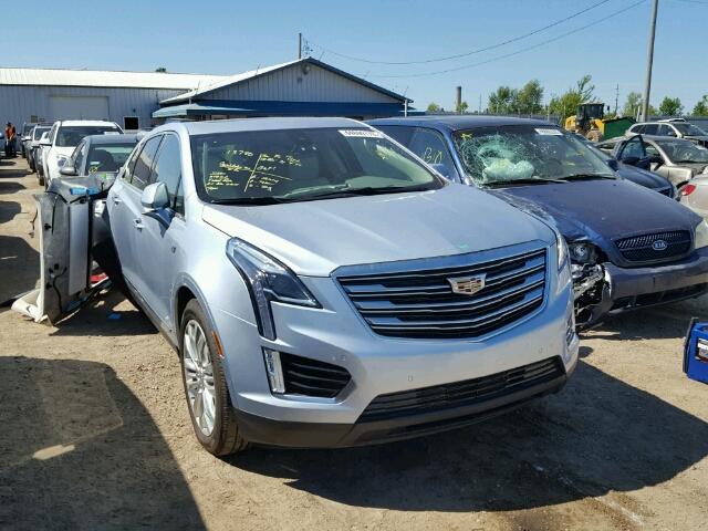 1GYKNERS3HZ312567 - 2017 CADILLAC XT5 PREMIU BLUE photo 1