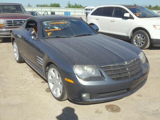 1C3AN69L66X066403 - 2006 CHRYSLER CROSSFIRE GRAY photo 1