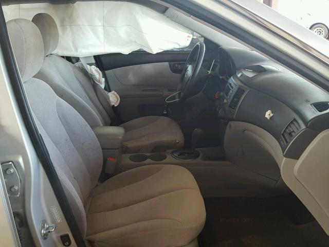 KNAGE228795318855 - 2009 KIA OPTIMA SILVER photo 5