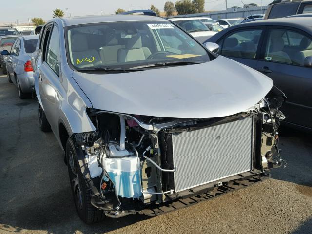 2T3RFREV8HW686293 - 2017 TOYOTA RAV4 XLE SILVER photo 1